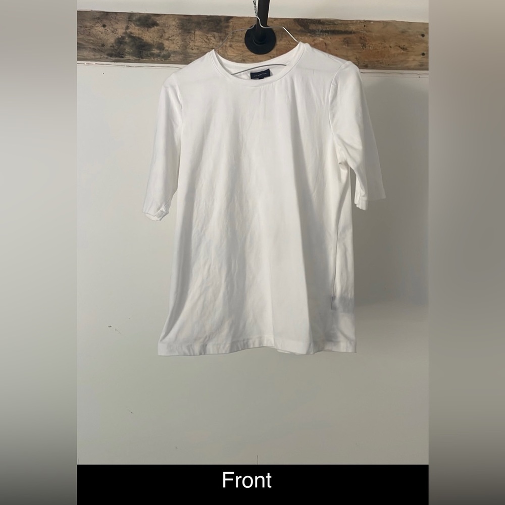 Who What Wear white top from target
